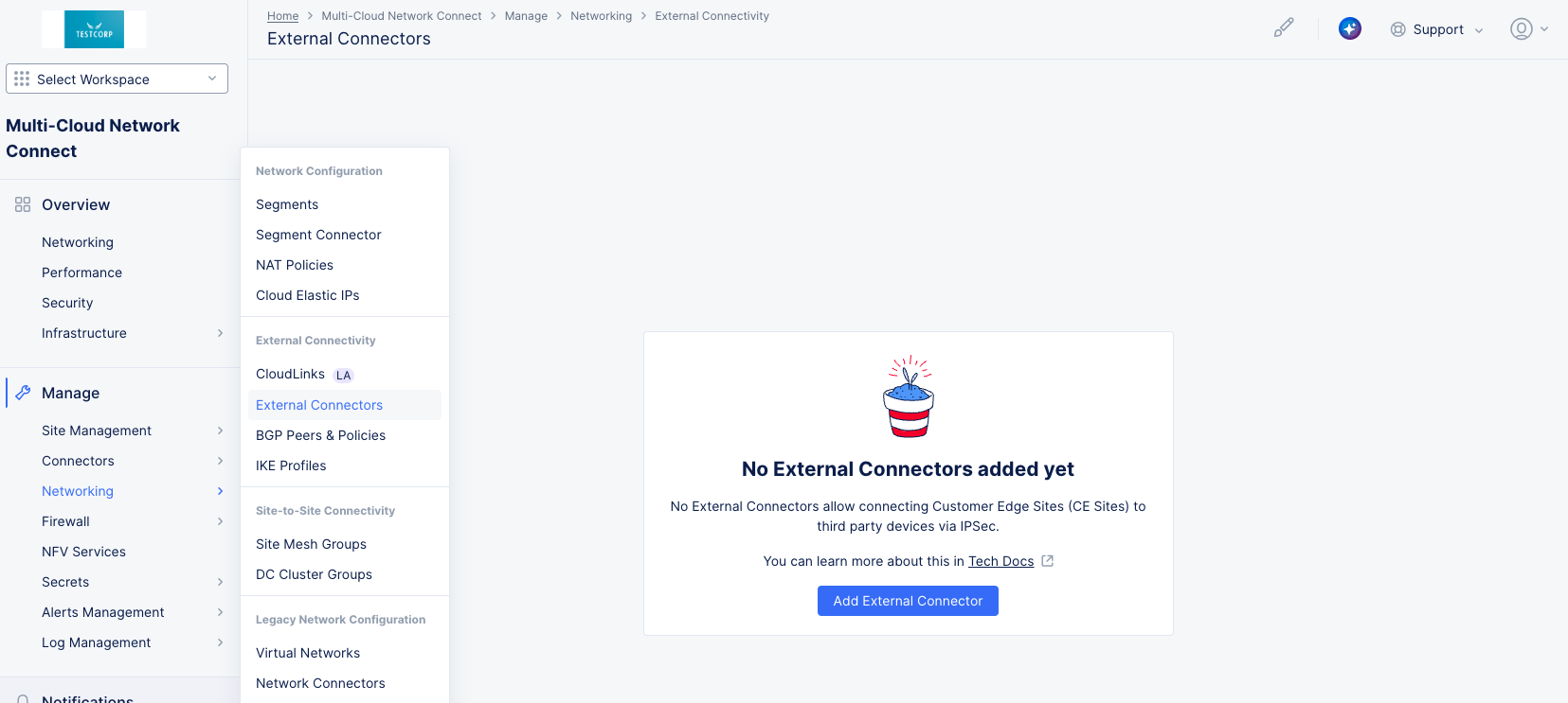 Figure: External Connectors