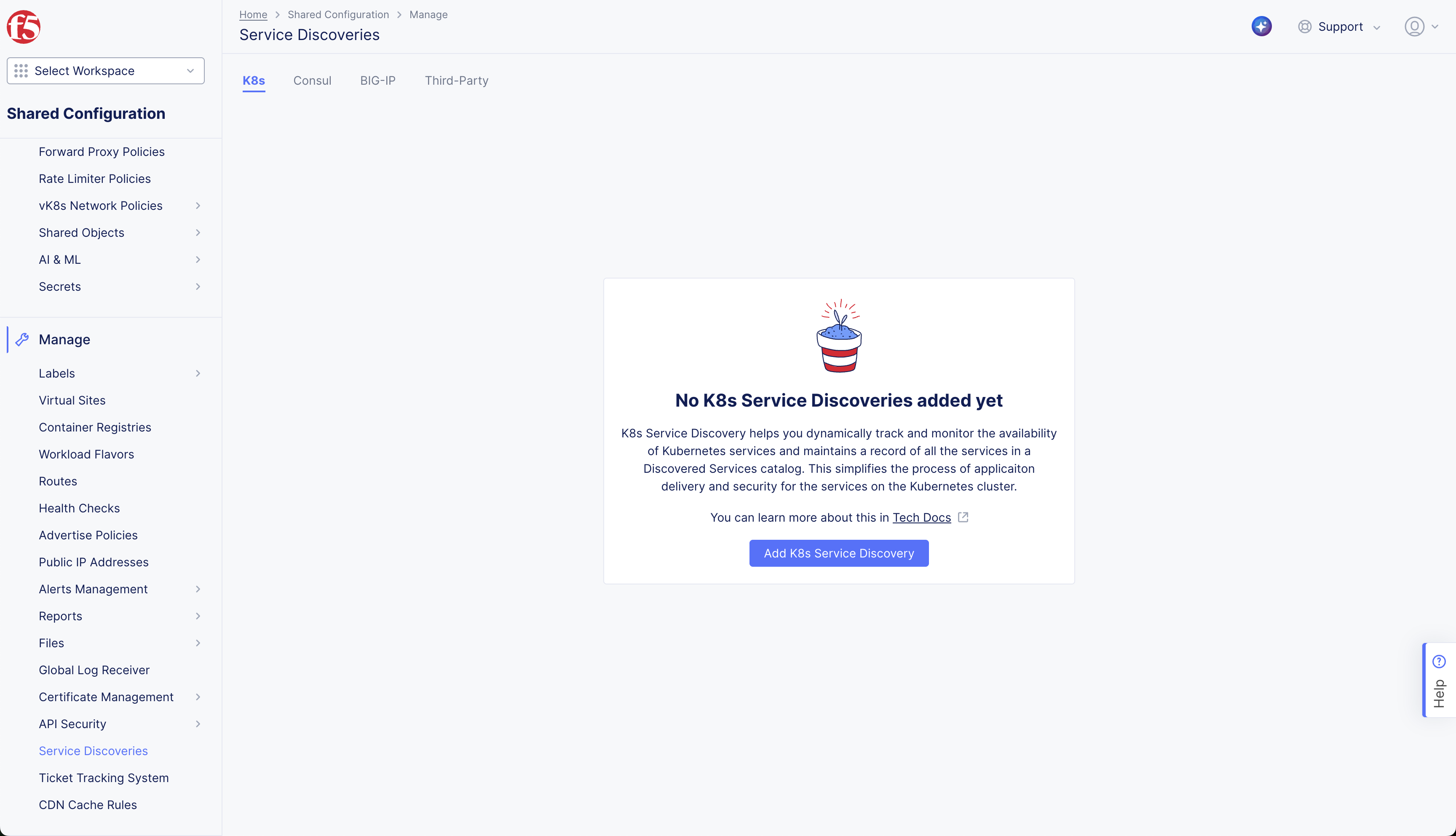 Figure: Create K8s Service Discovery