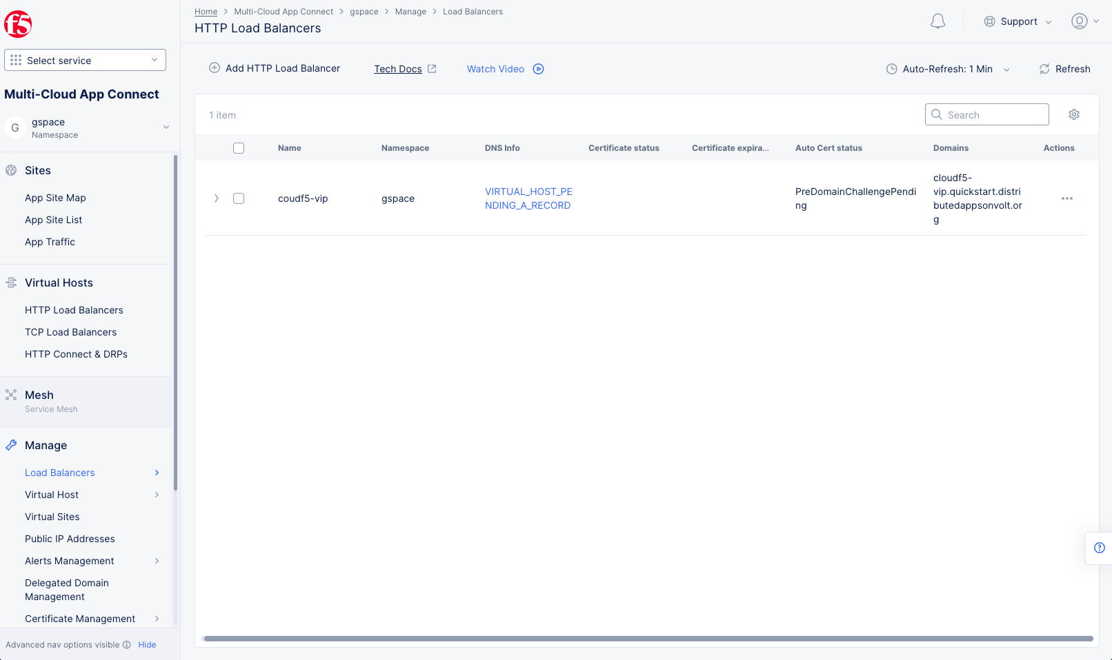 Figure: Load Balancers