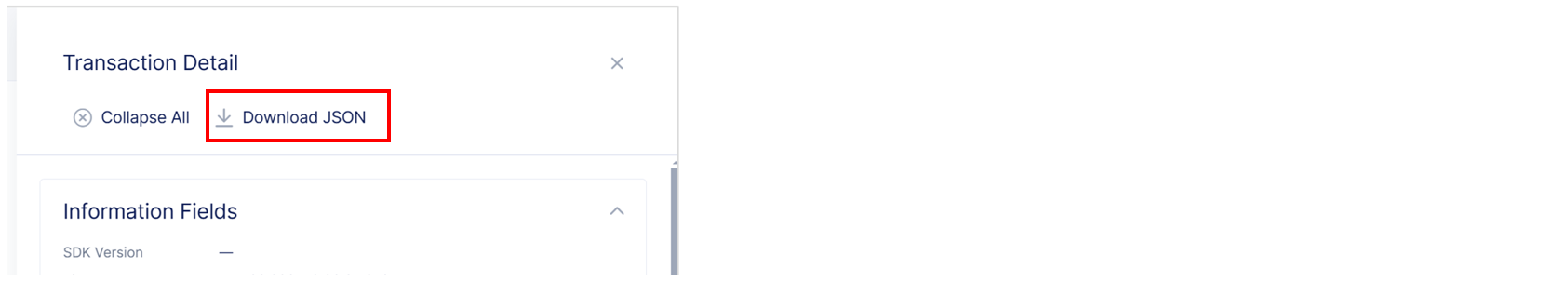 Figure: Download JSON File